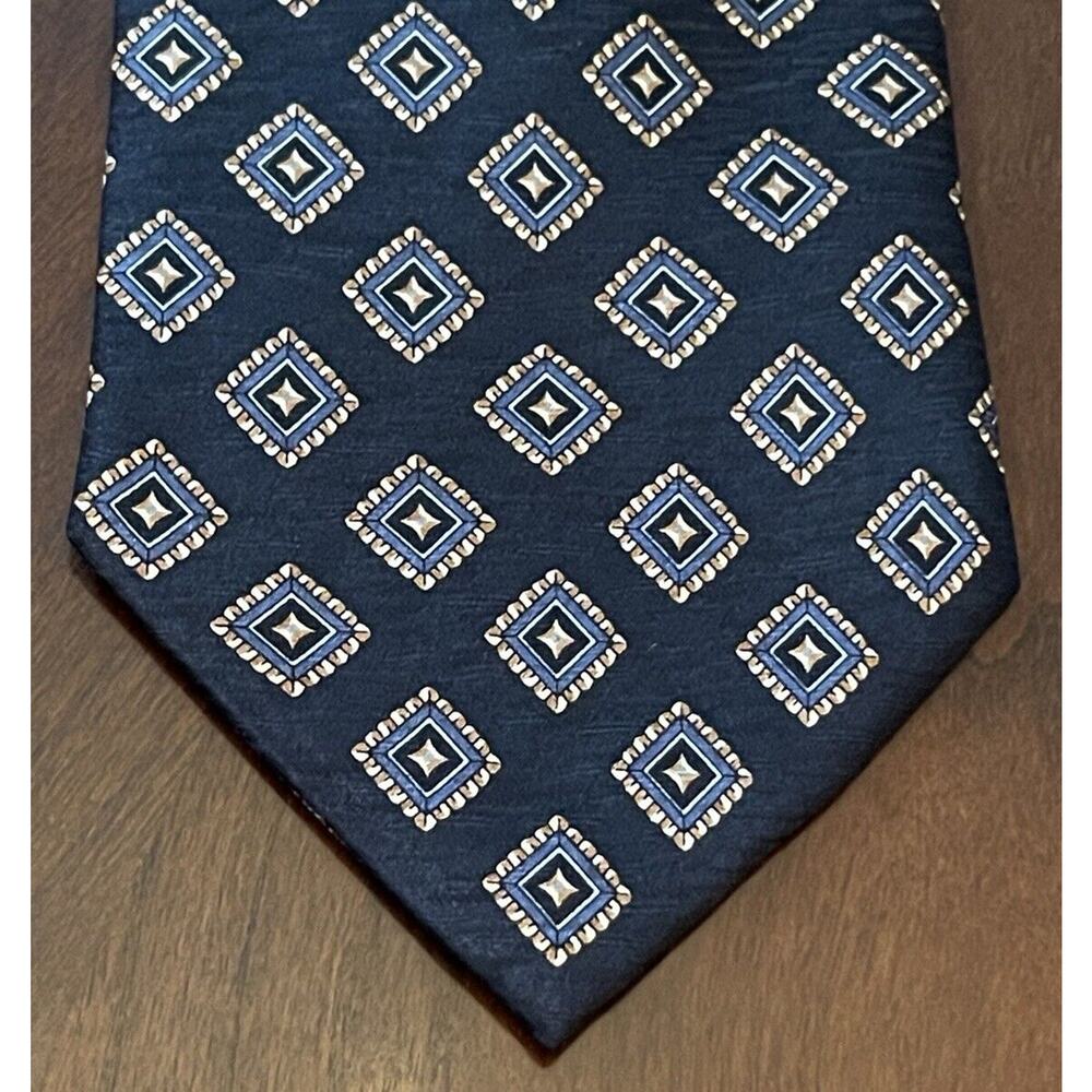 Zionetti Black 100% Silk Men’s Neck Tie Made In Italy